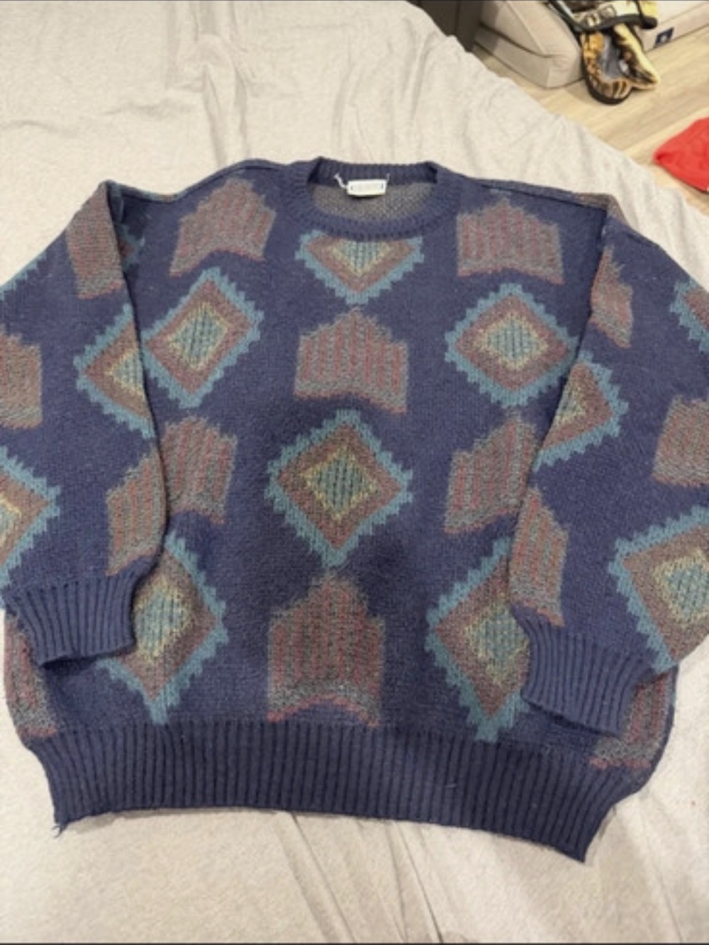 Vintage Yves Saint Laurent YSL Men’s Wool Sweater Medium